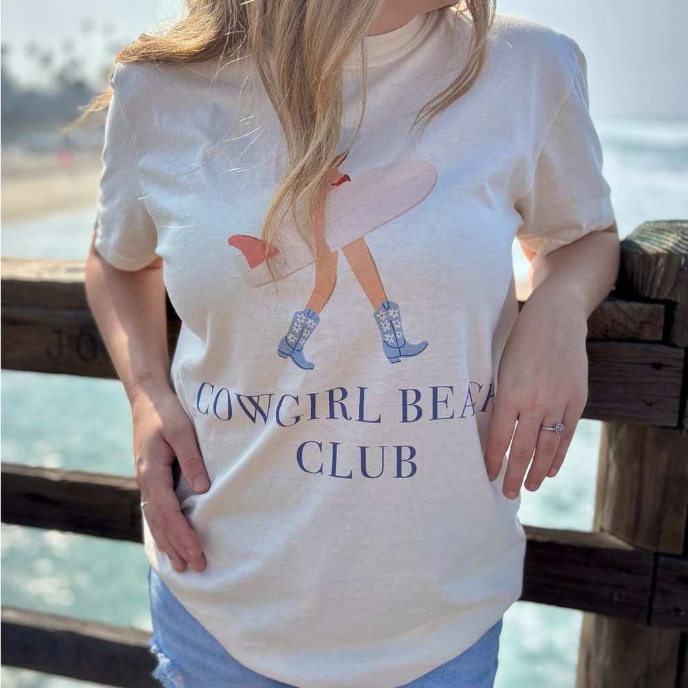 Cowgirl Beach Club Graphic Tee